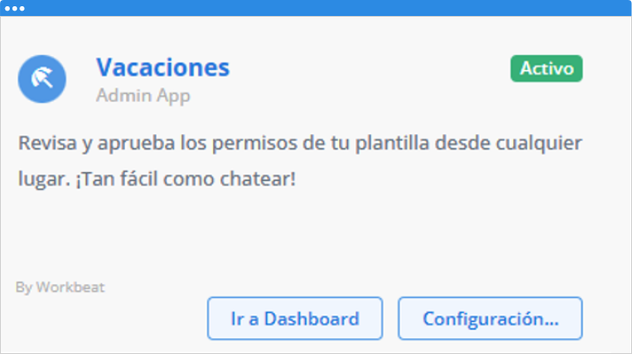 Workbeat Store Vacaciones App