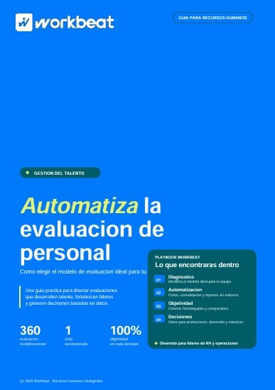 Automatiza la evaluación de desempeño