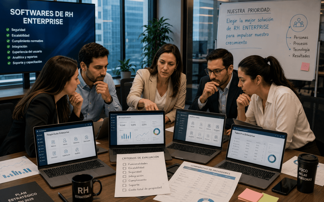 Software de RH para Empresas de Más de 500 Empleados: Qué Necesita una Plataforma Enterprise 