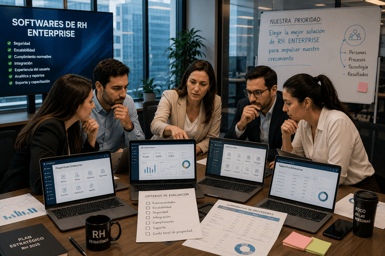 software RH para empresas grandes