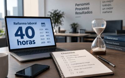 Checklist final: ¿está tu empresa lista para la reforma laboral de 40 horas? 12 puntos a verificar 