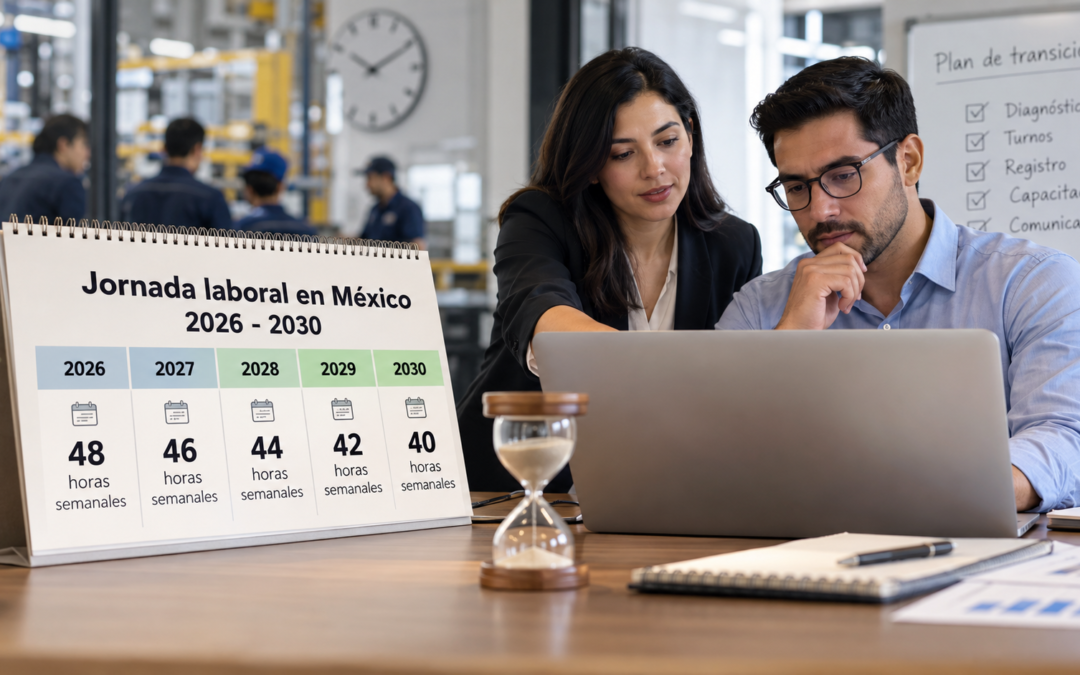 Jornada laboral 2027: plan de transición para empresas con miles de colaboradores