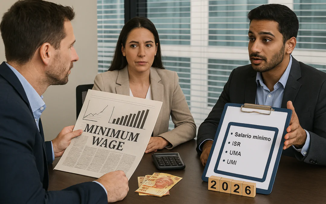 Cambios clave para RH y Nómina en 2026: salario mínimo, ISR, UMA y UMI 