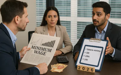 Cambios clave para RH y Nómina en 2026: salario mínimo, ISR, UMA y UMI 